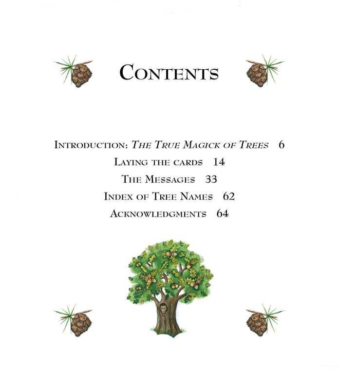 Tree Magick Oracle Deck by Gillian Kemp