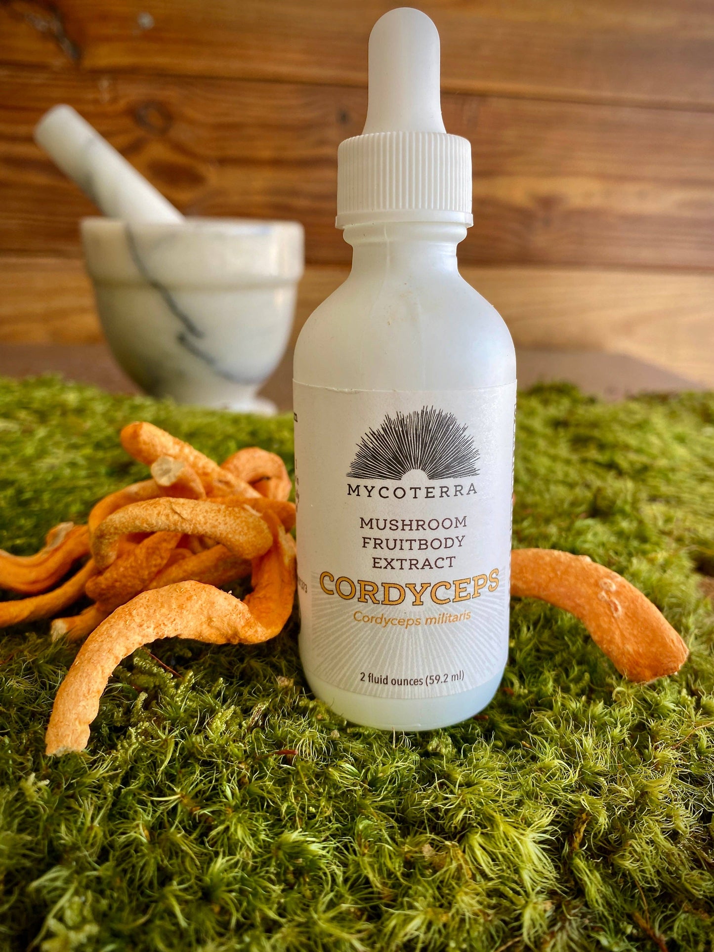 Mycoterra Farm - Organic Cordyceps Mushroom Tincture 2oz