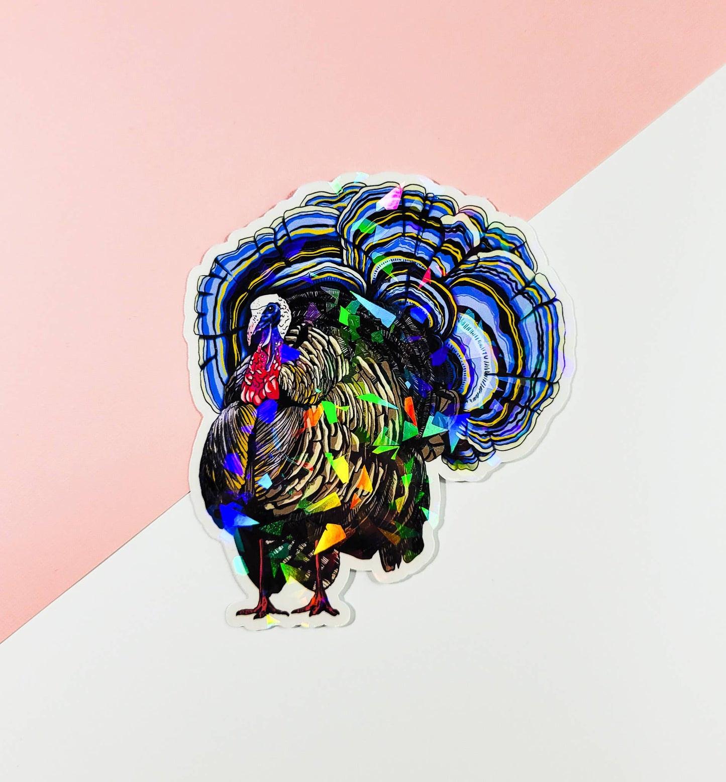 Mushroom Marauder - Turkey Tail | Funny Mushroom Sticker