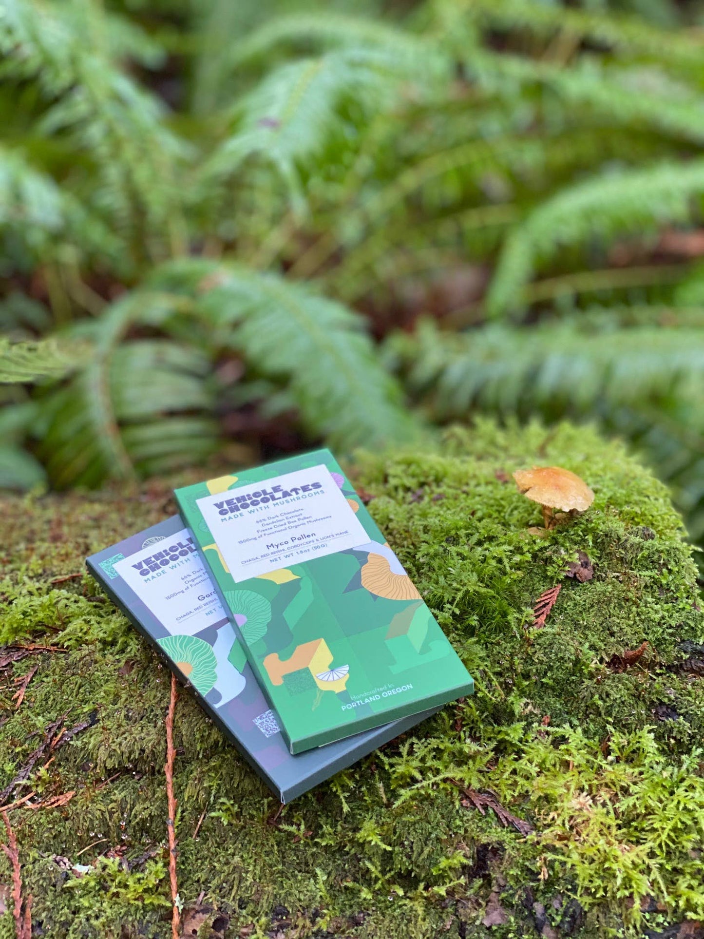 Vehicle Chocolates - Myco Pollen - Dark Chocolate Mushroom Bar