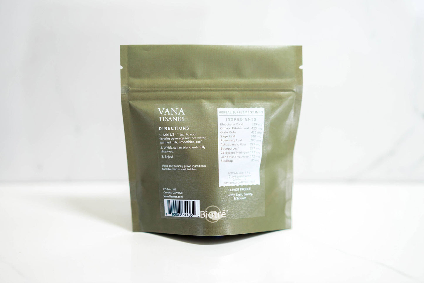 Plantae & Fungi - Focus Plant & Mushroom Powder for brain health