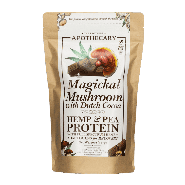 Brother's Apothecary Magickal Mushrooms CBD Protein Powder