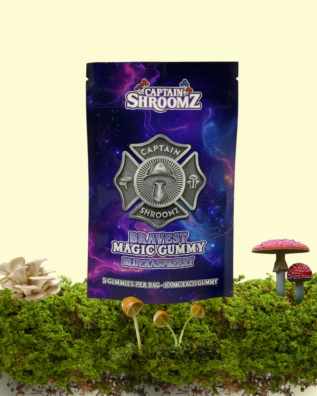 Captain Shroomz™ Vegan Bravest Magic Gummy