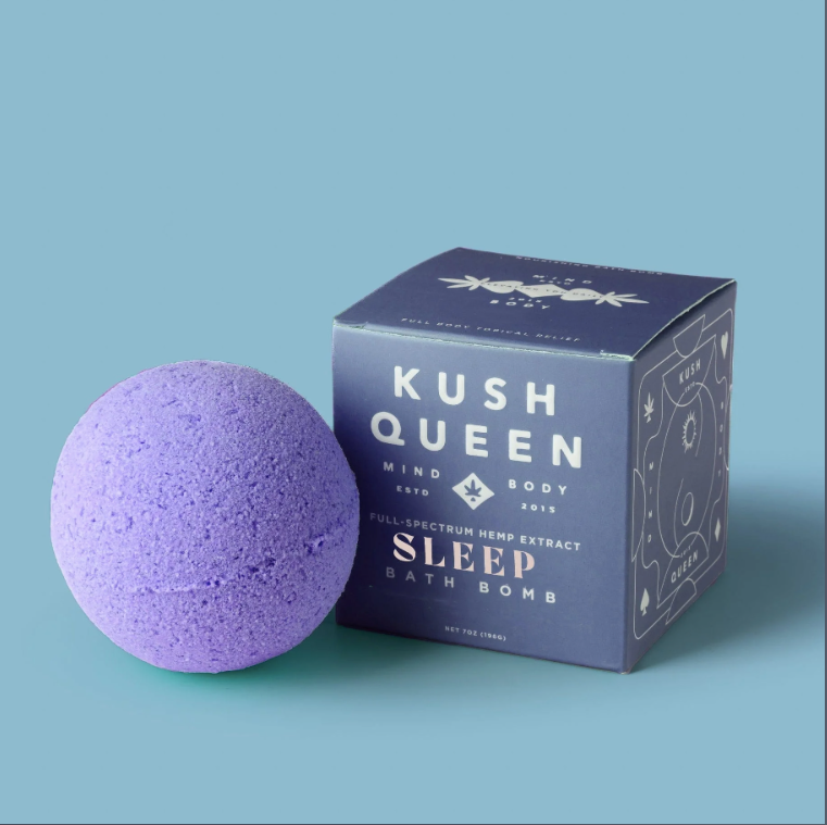 Kush Queen Sleep CBD Bath Bomb
