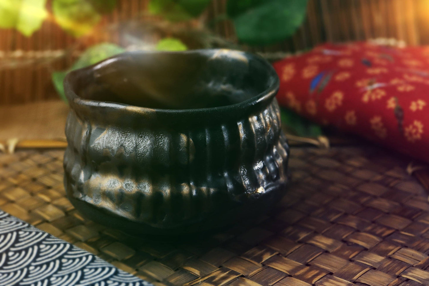 12oz Matcha Bowl Black Gold JP (1/48)