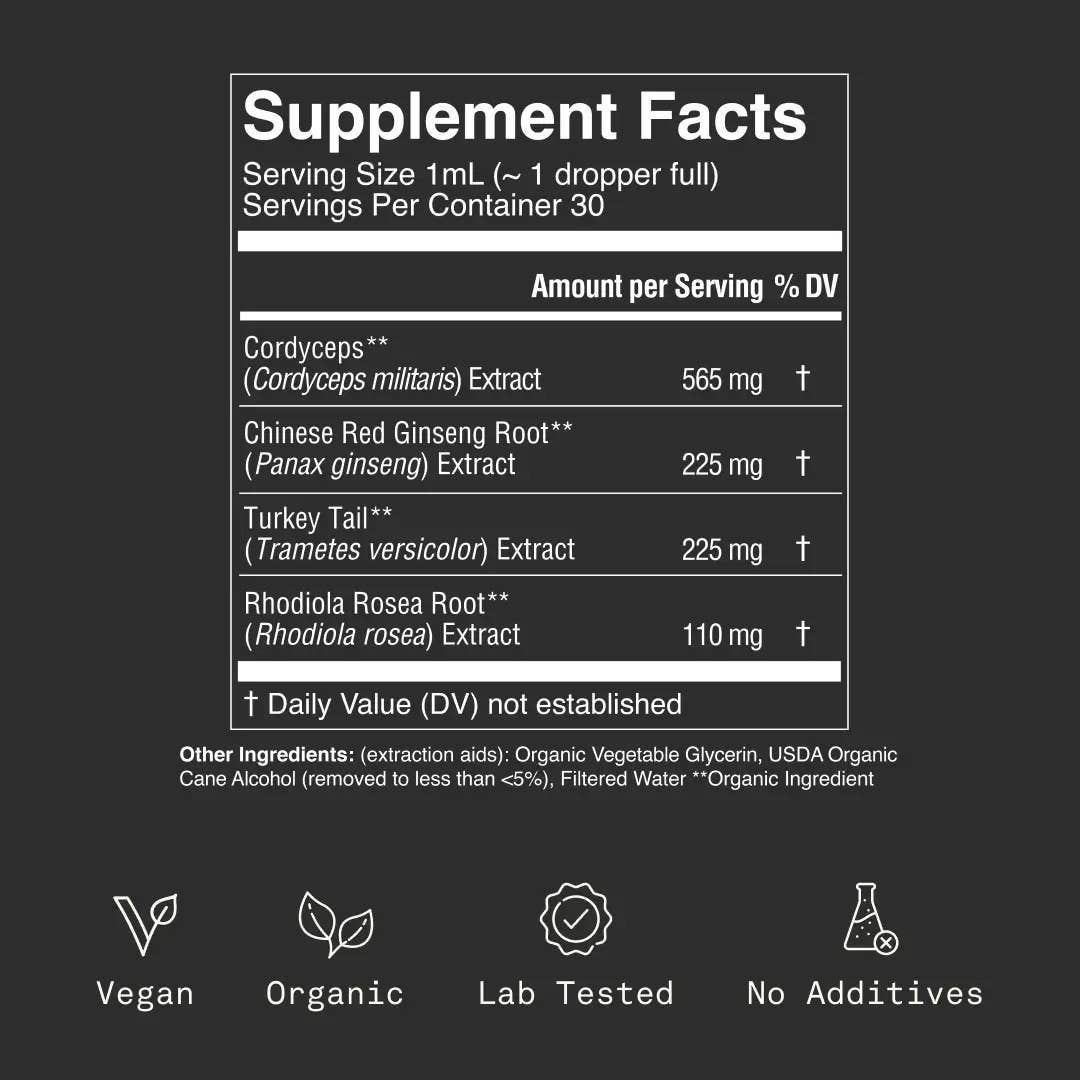 Fantastic Fungi - Organic Energy Elixir for Sustained Energy & Endurance