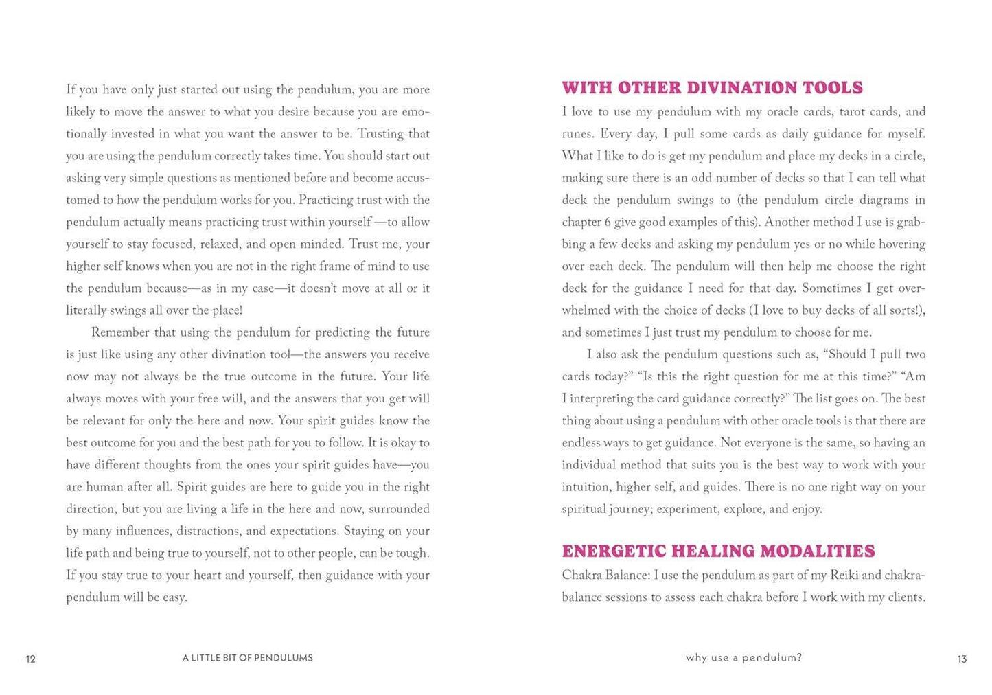 A Little Bit of Pendulums Book by Dani Bryant