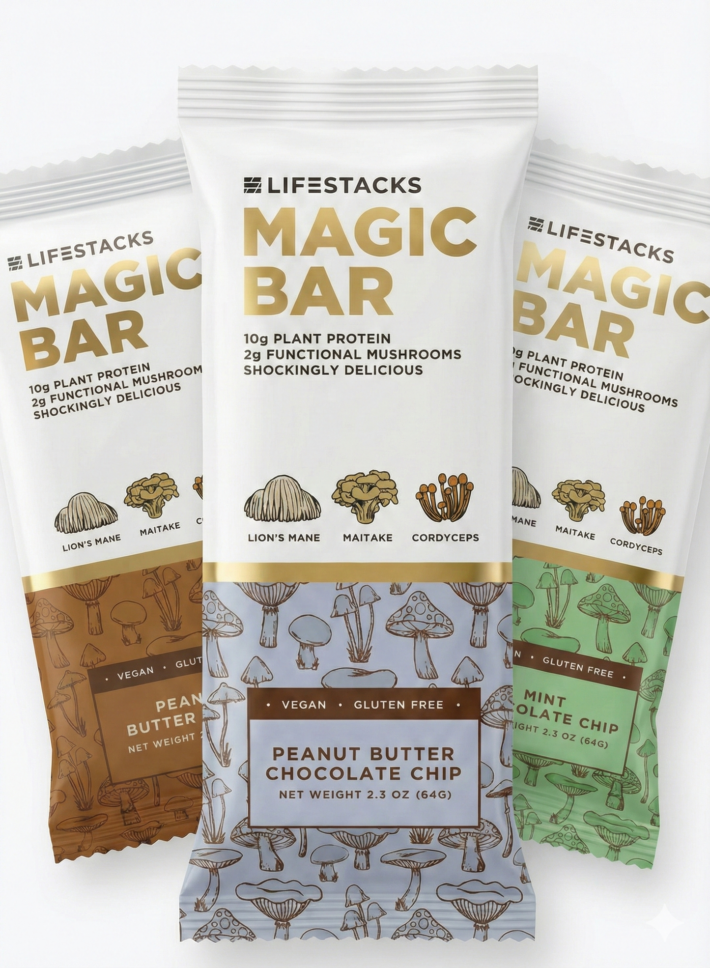 Lifestacks - Magic Bar: Variety Pack (3 Flavors)