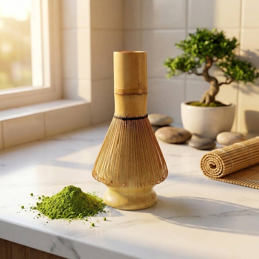 Bamboo Switch - Bamboo Matcha Tea Whisk in Paper Tube | Matcha Bestseller