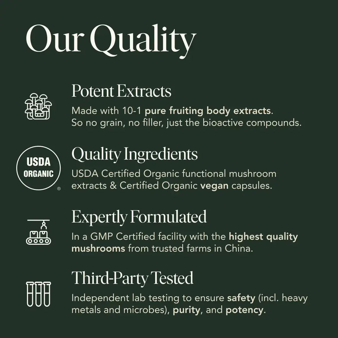 Fantastic Fungi - Organic Protect Capsules for Immune & Gut Health
