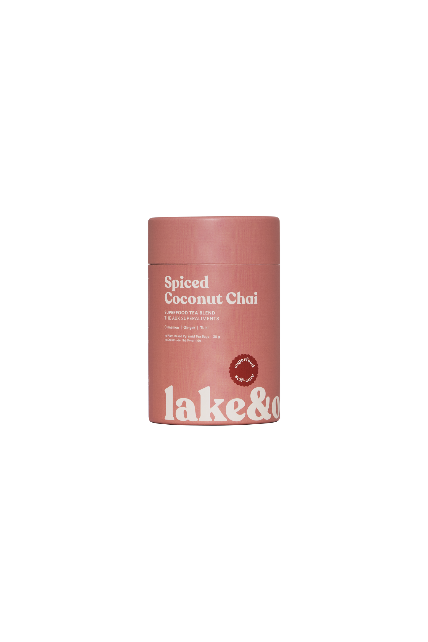 Lake & Oak Tea Co. - Spiced Coconut Chai - Superfood Tea Blend