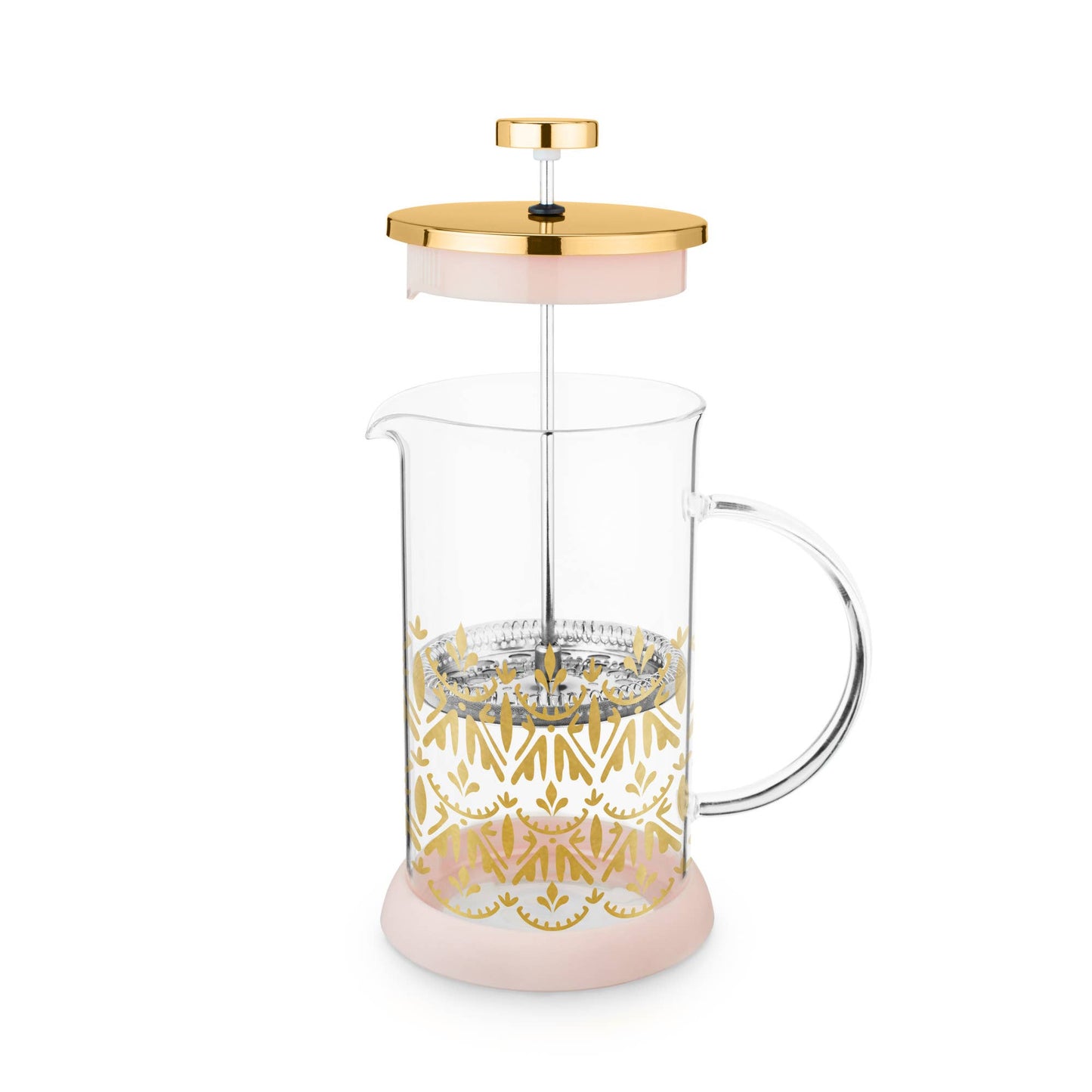 Pinky Up - Riley™ Casablanca Glass Coffee and Tea Press Pot 34oz