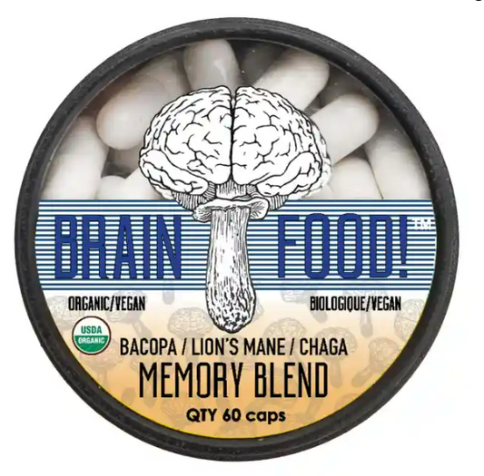 Brainfood Mushroom Co. Memory Blend