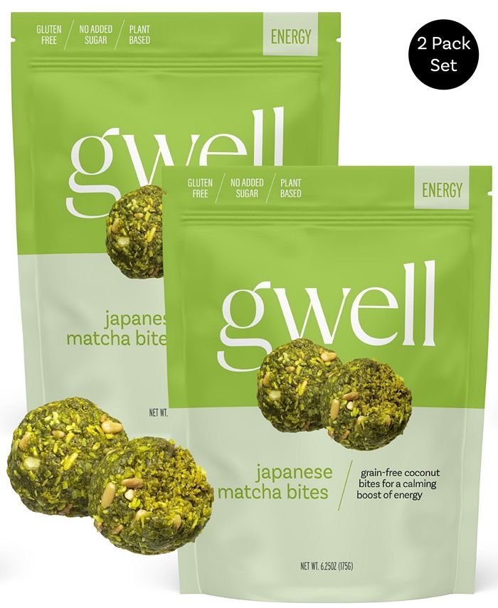 Gwell Japanese Matcha Fruit and Nut Bites