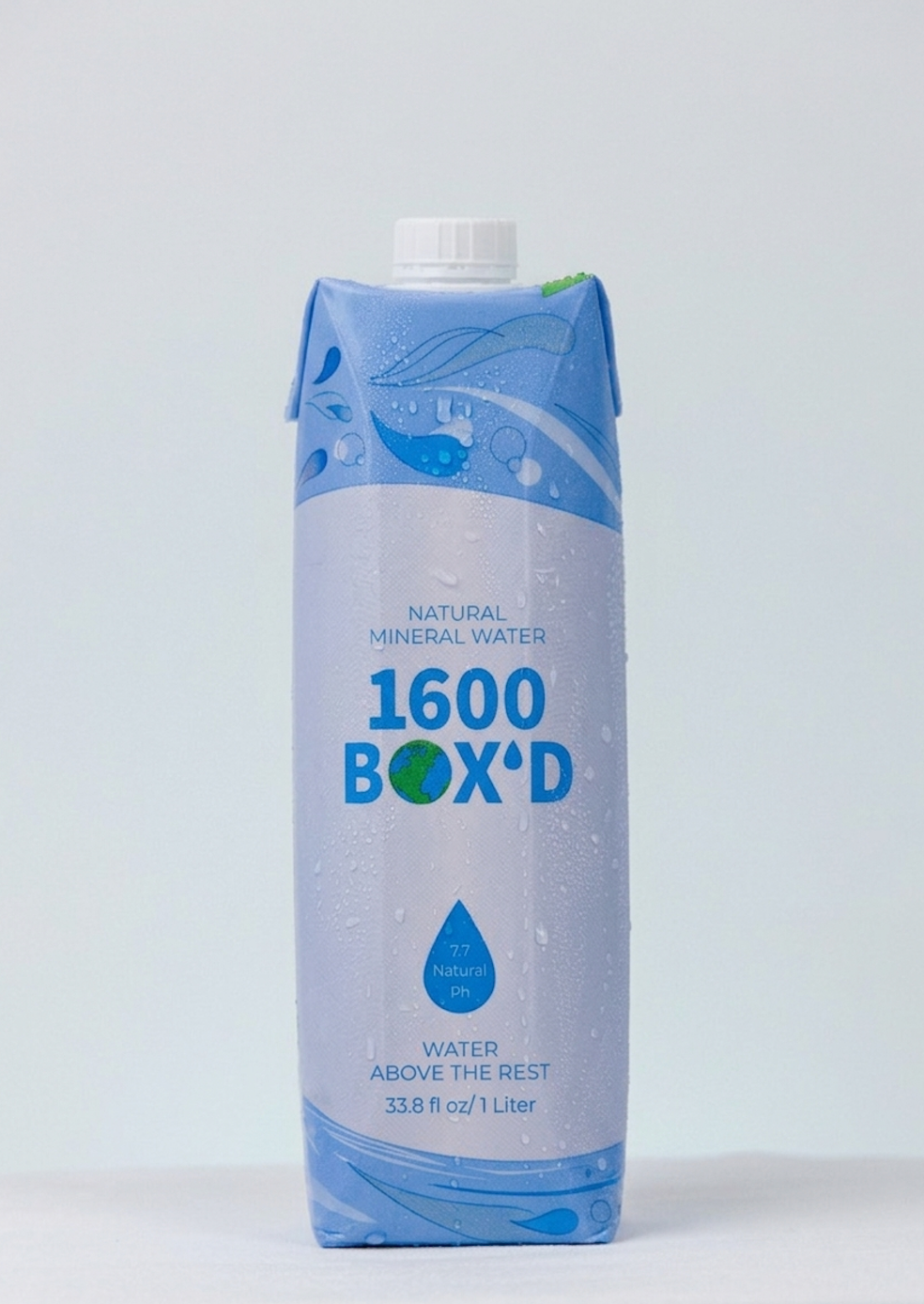 1600 BOX'D - 1600 BOX'D Natural Mountain Spring Water — 1L (12 Pack)