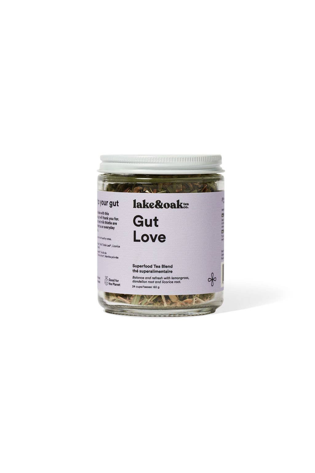 Lake & Oak Tea Co. - Gut Love - Superfood Tea Blend