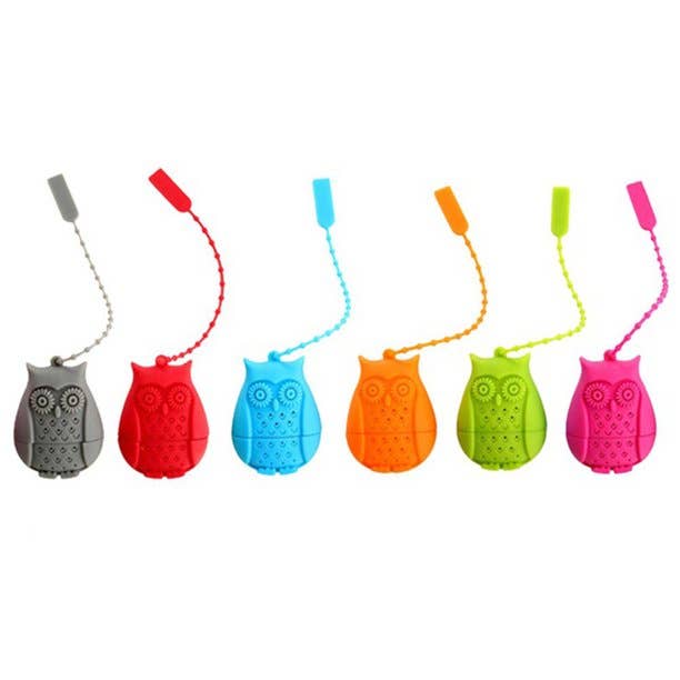 The Grateful Tea Co - Owl Loose-Leaf Tea Infuser
