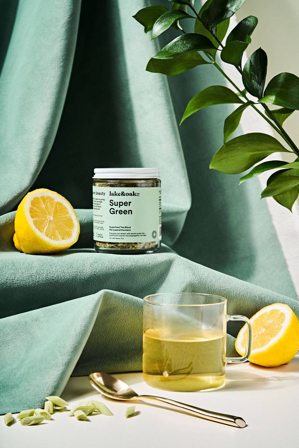 Lake & Oak Tea Co. - Super Green - Superfood Tea