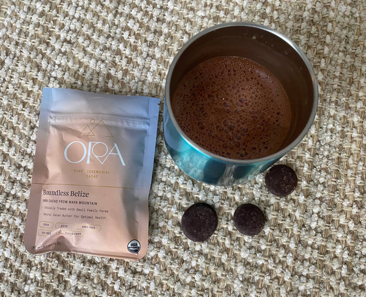 Ora Cacao - Boundless Belize 100% Cacao - Organic Ceremonial Chocolate