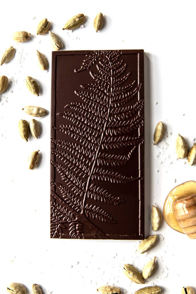 Wildwood Chocolate - Cardamom and Honey Caramel with Sea Salt