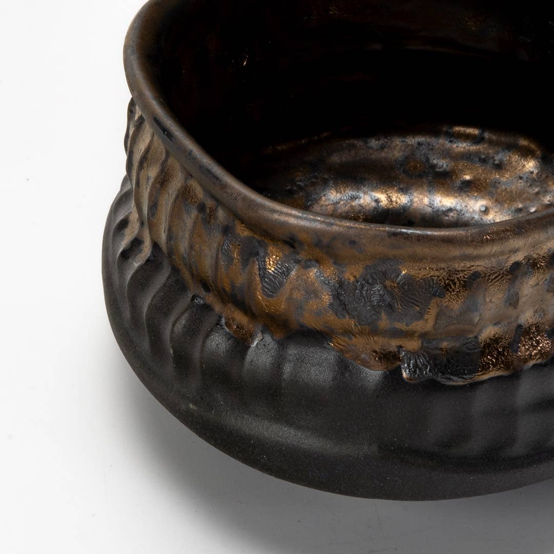 12oz Matcha Bowl Black Gold JP (1/48)