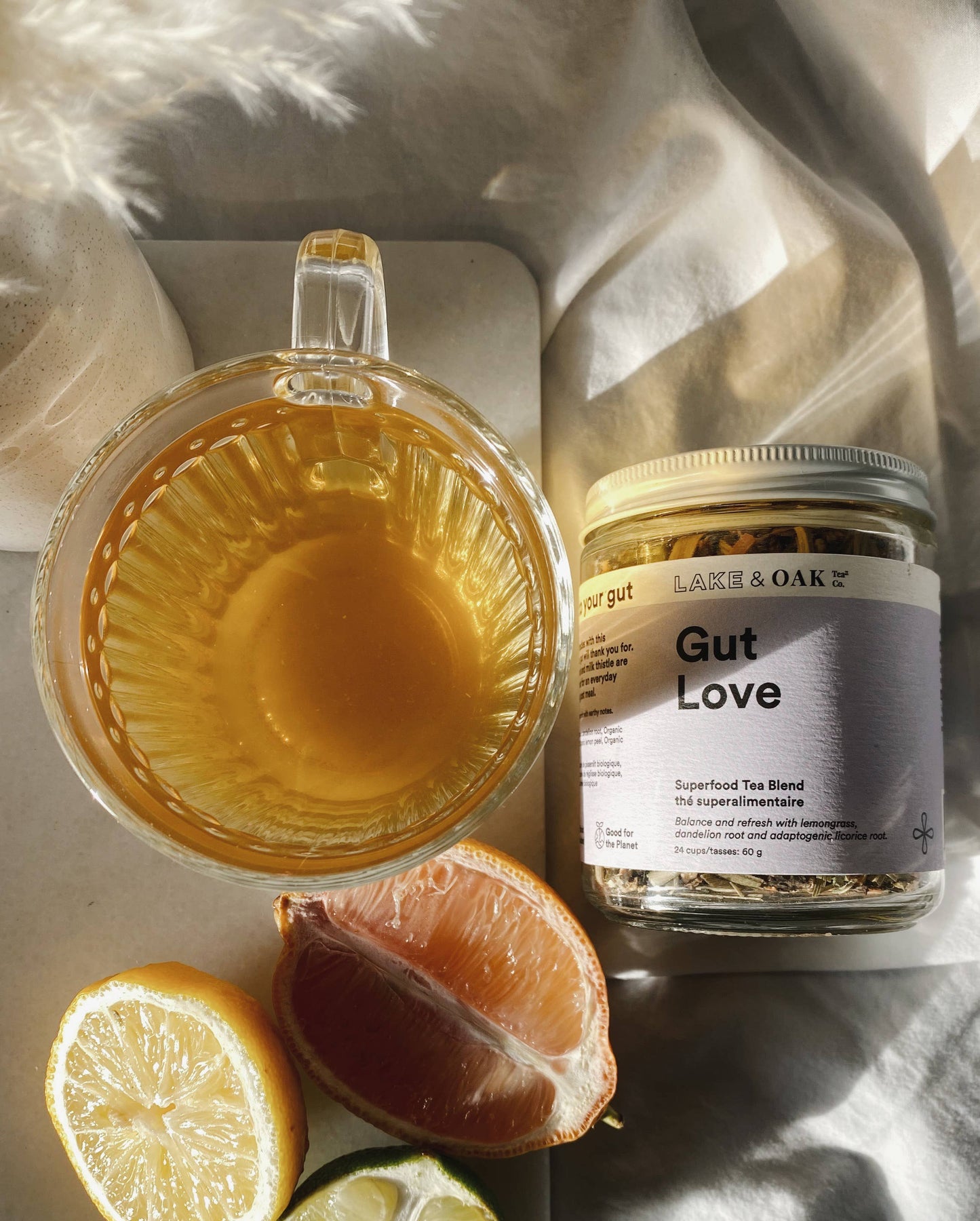 Lake & Oak Tea Co. - Gut Love - Superfood Tea Blend