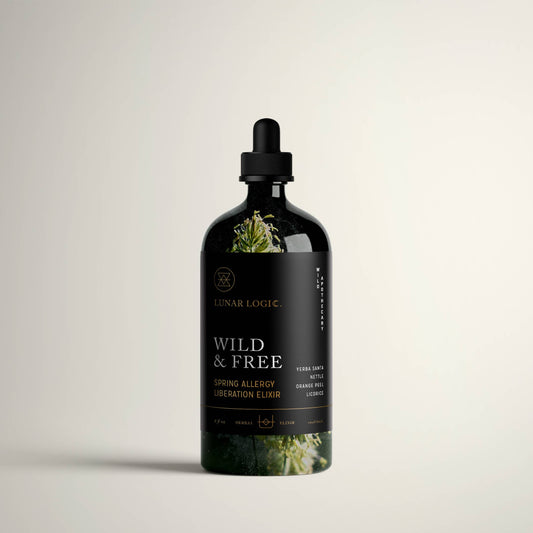 Lunar Logic Wild Apothecary - WILD & FREE / Seasonal Allergy Liberation Elixir