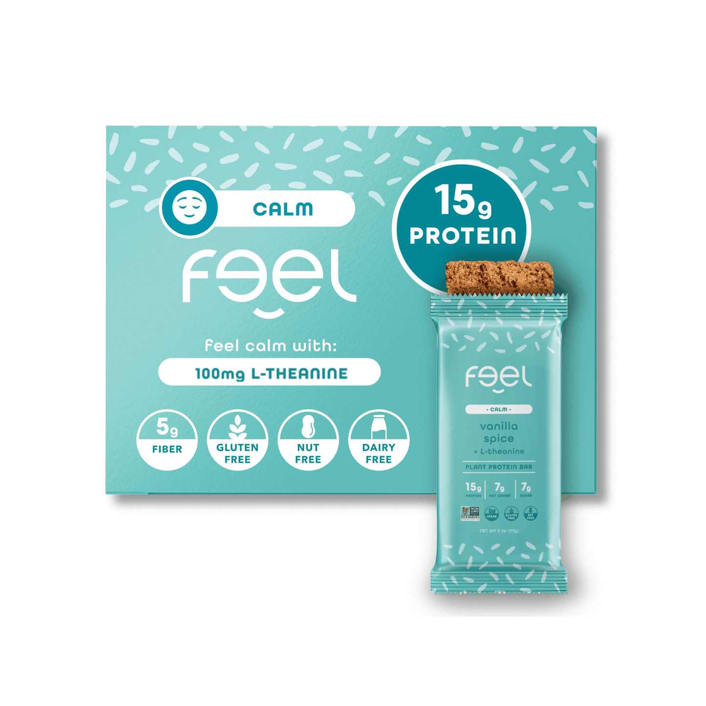 The Feel Bar - Vanilla Spice - 10 Count