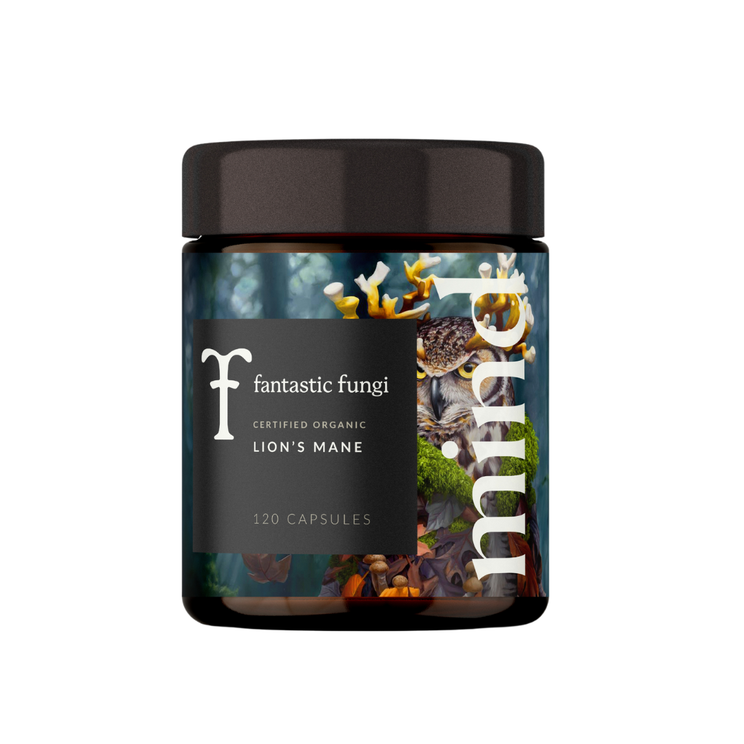 Fantastic Fungi - Organic Mind Capsules for Cognitive Support, Focus & Memory