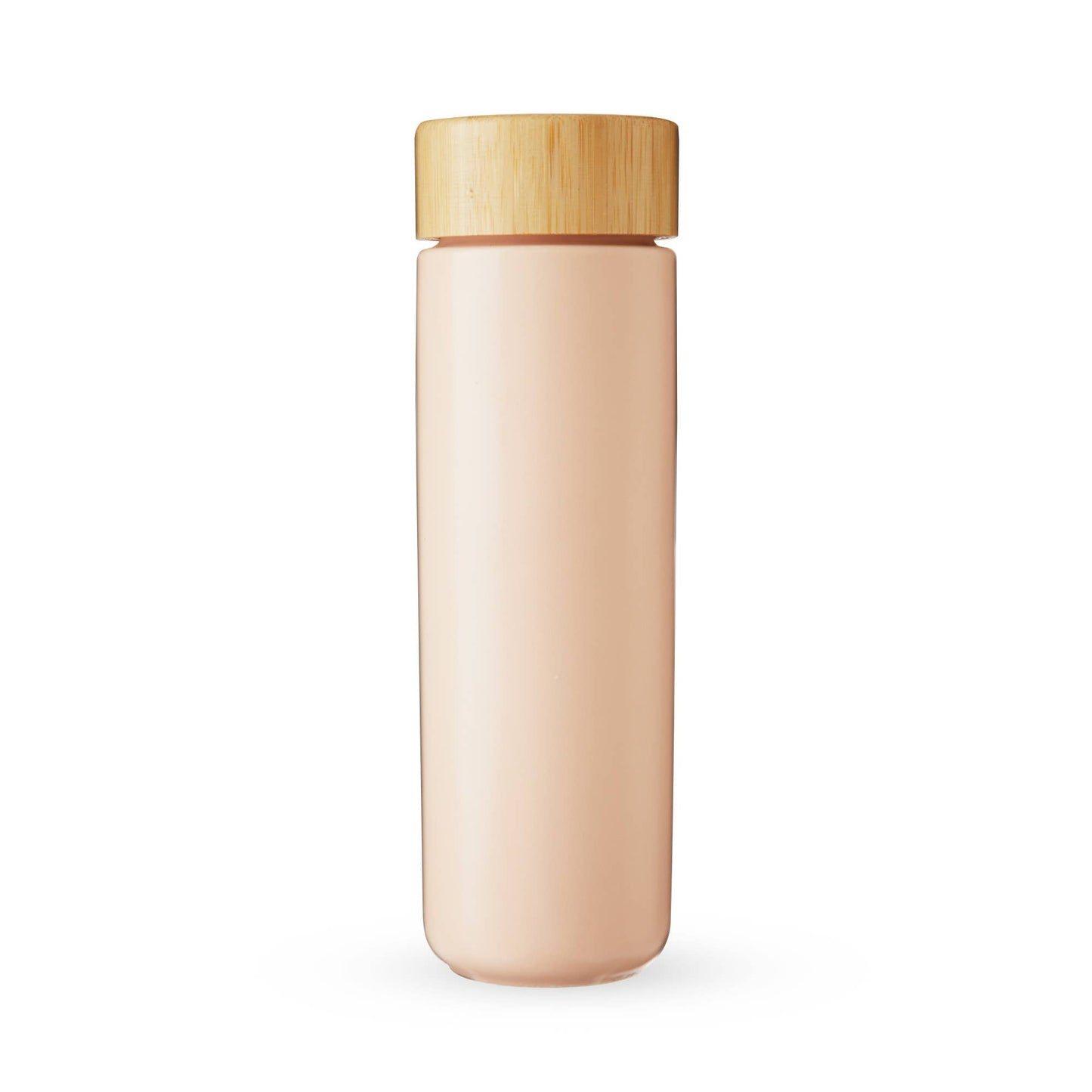 Tatyana™ Double Walled Ceramic Travel Mug w Infuser in Coral