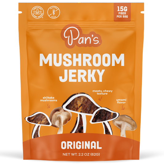 Pan's Mushroom Jerky - Pan's Mushroom Jerky - 2.2oz Original