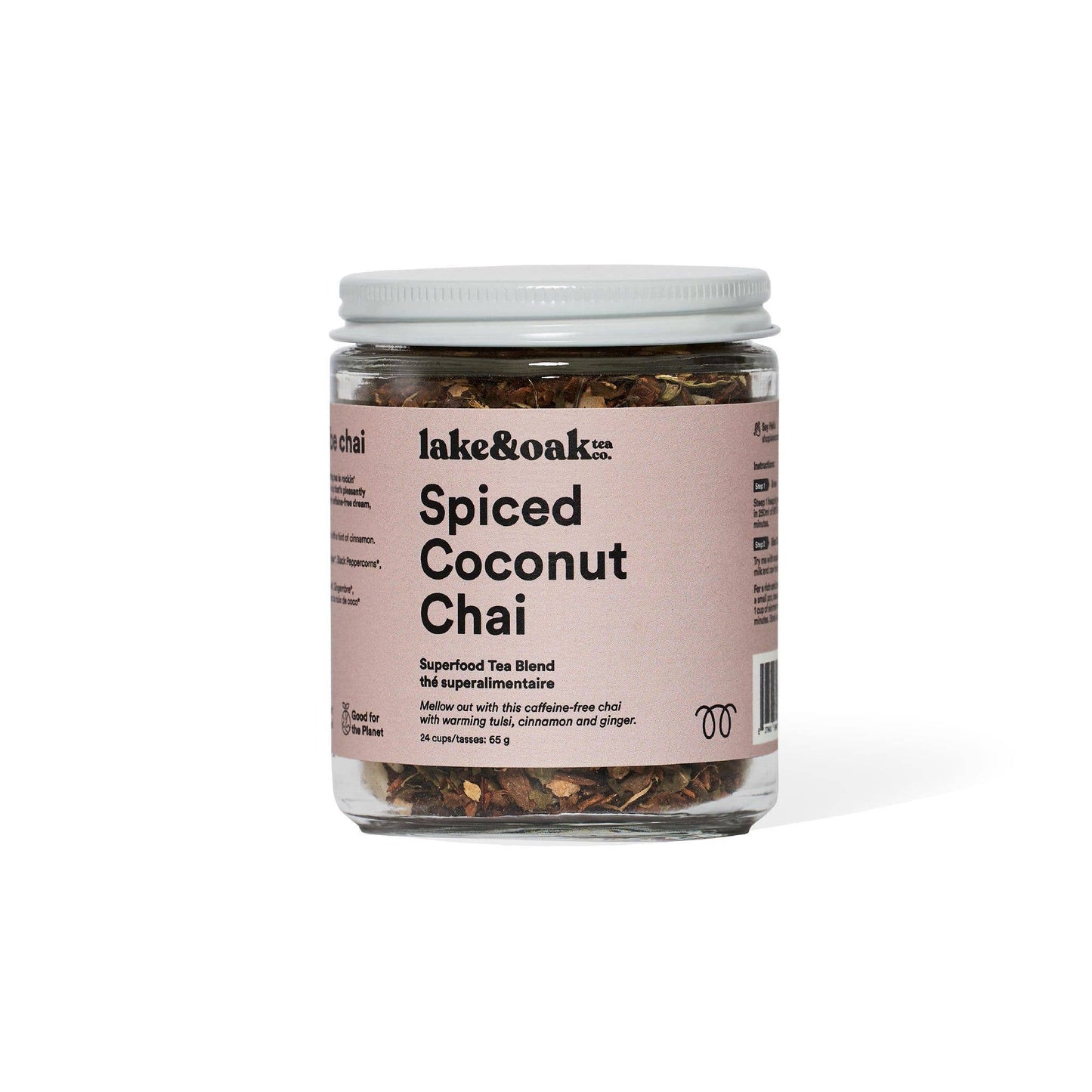 Lake & Oak Tea Co. - Spiced Coconut Chai - Superfood Tea Blend