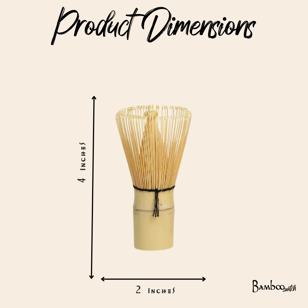 Bamboo Switch - Bamboo Matcha Tea Whisk in Paper Tube | Matcha Bestseller