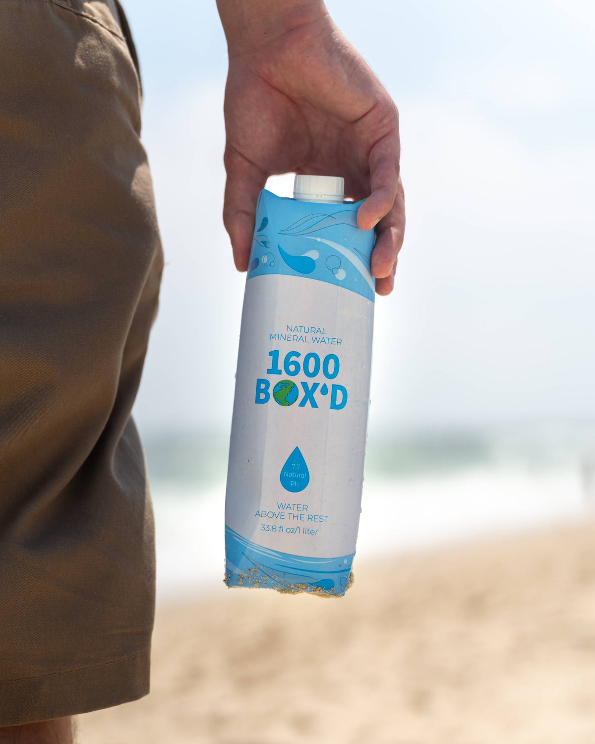 1600 BOX'D - 1600 BOX'D Natural Mountain Spring Water — 1L (12 Pack)