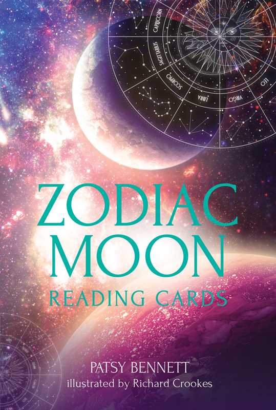 Simon & Schuster - Zodiac Moon Reading Cards by Patsy Bennett