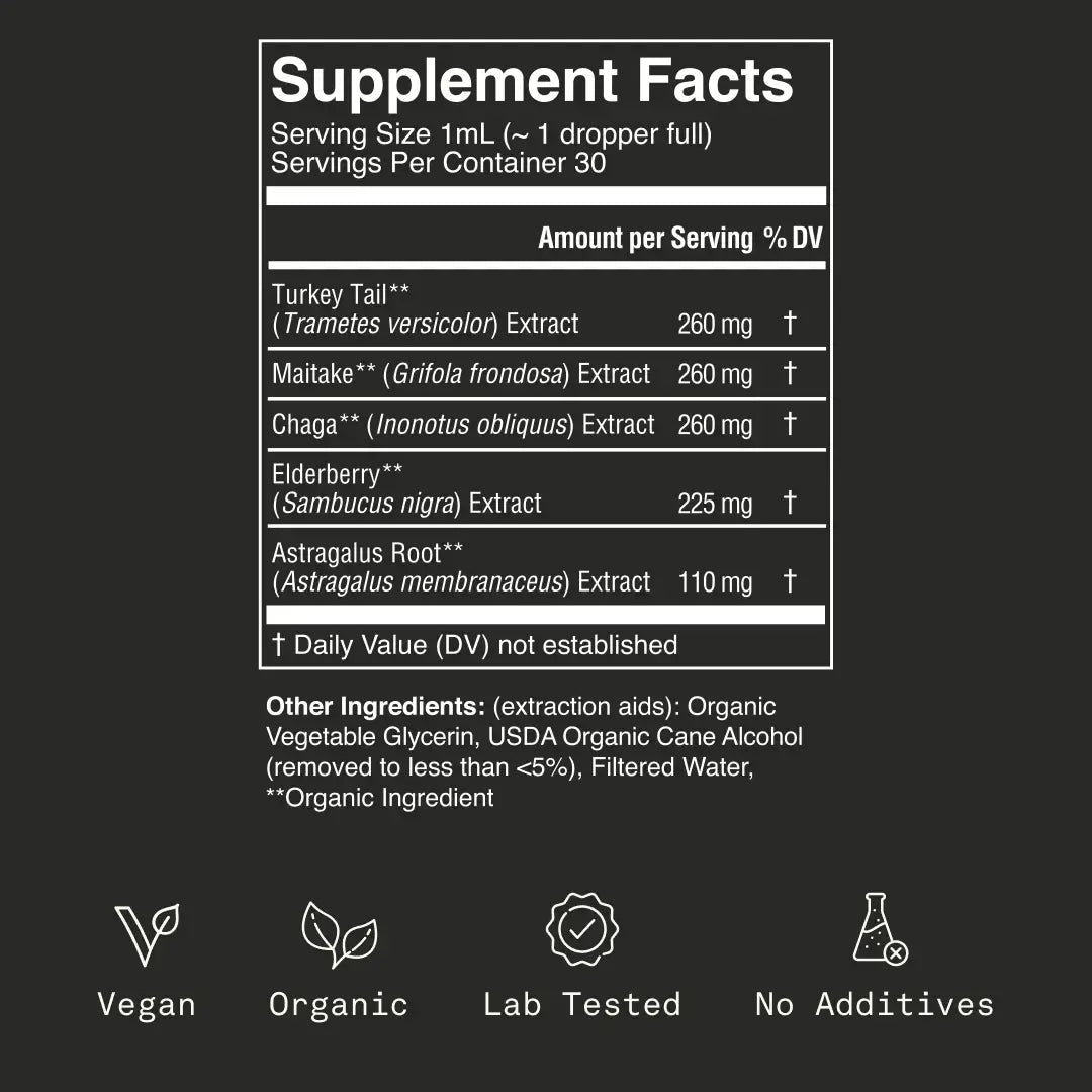 Fantastic Fungi - Organic Immunity Elixir for Inner Defense & Immune Balance