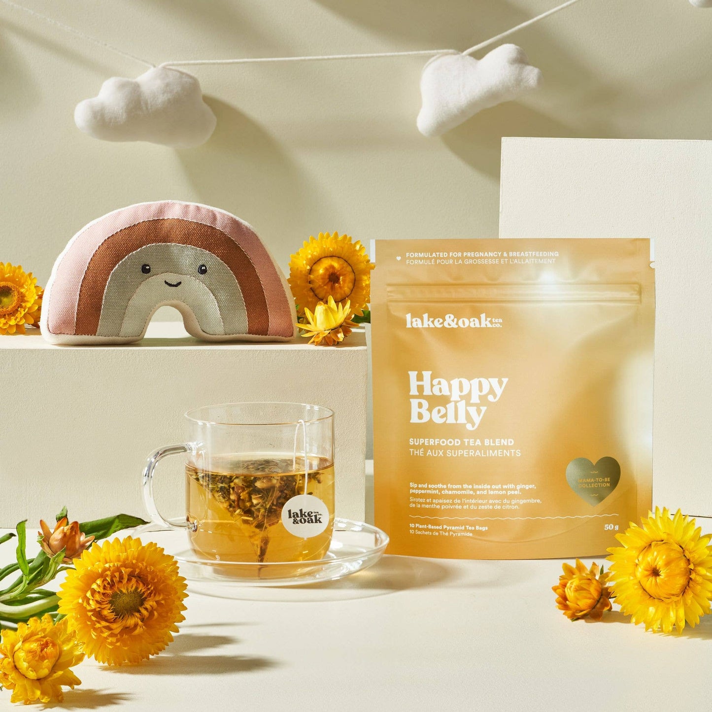 Lake & Oak Tea Co. - Happy Belly - Mama To Be Tea Collection