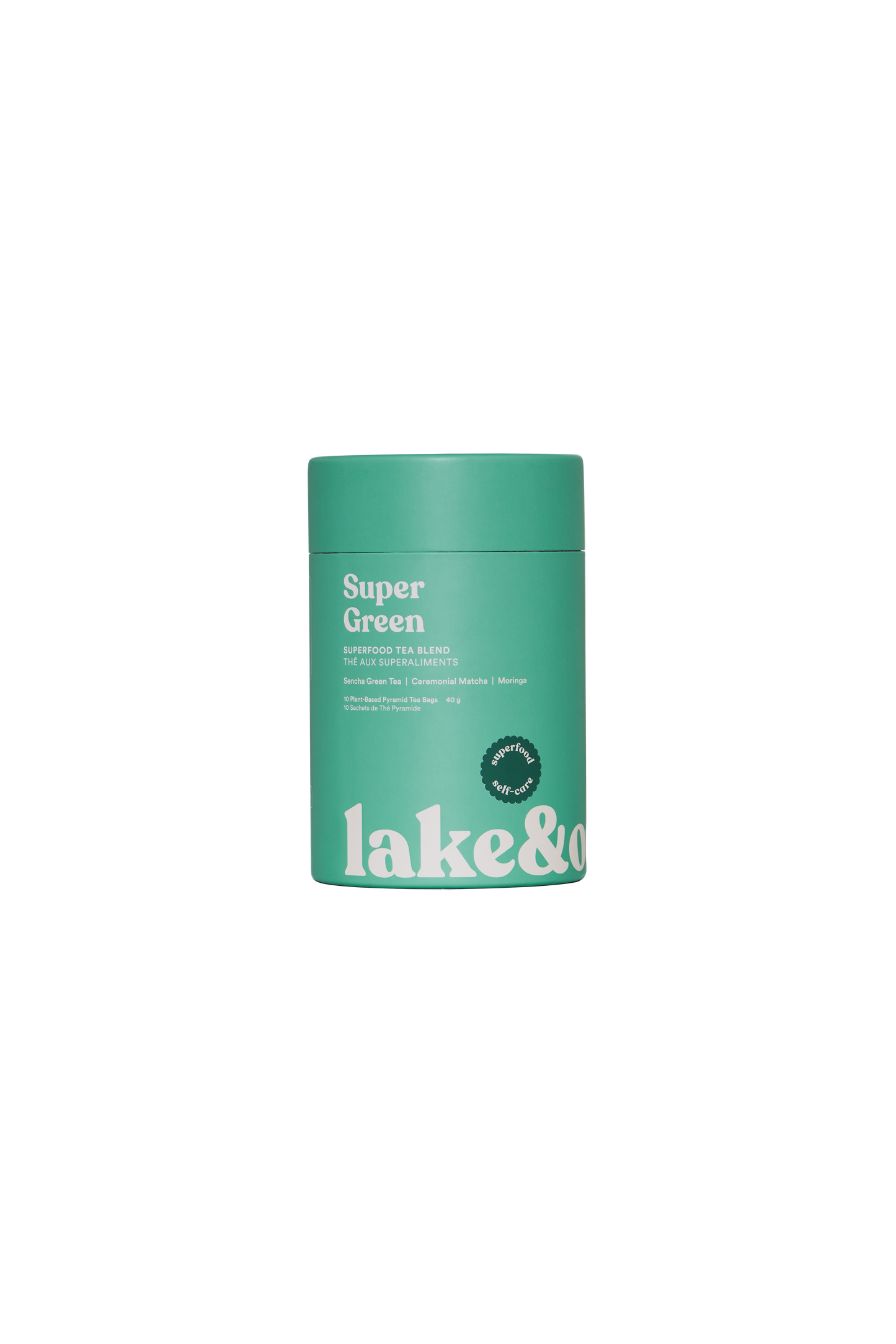 Lake & Oak Tea Co. - Super Green - Superfood Tea