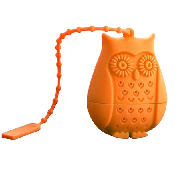 The Grateful Tea Co - Owl Loose-Leaf Tea Infuser