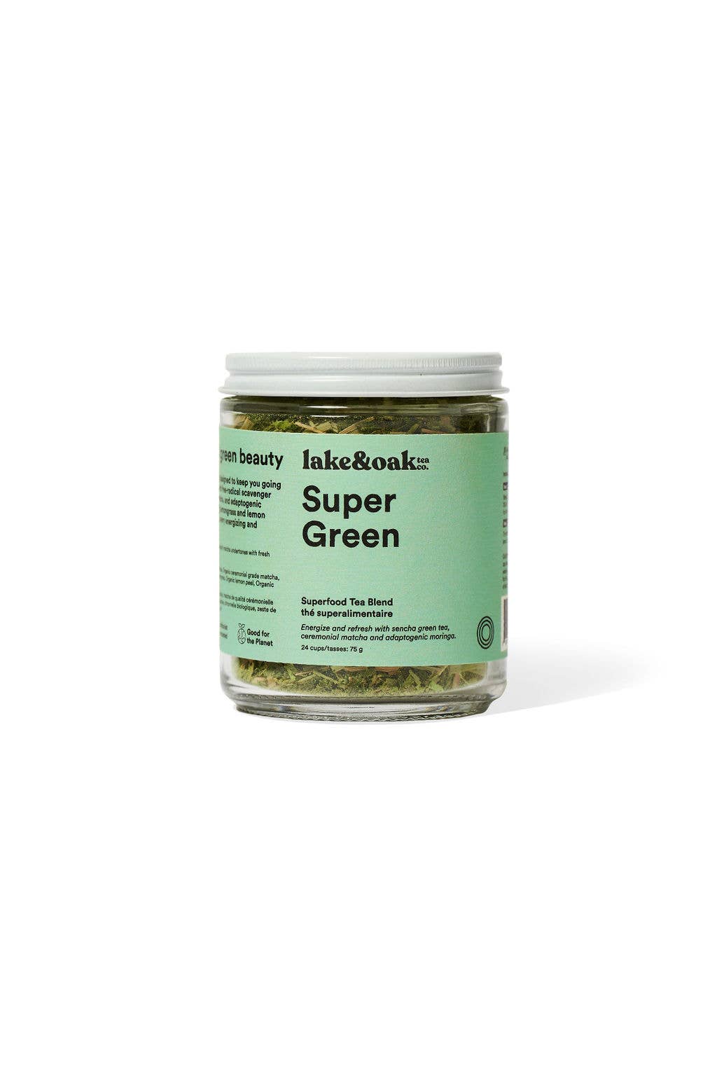Lake & Oak Tea Co. - Super Green - Superfood Tea
