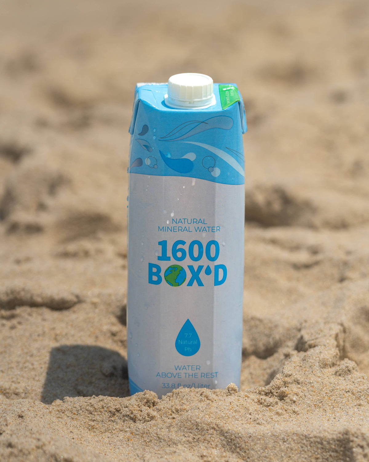 1600 BOX'D - 1600 BOX'D Natural Mountain Spring Water — 1L (12 Pack)