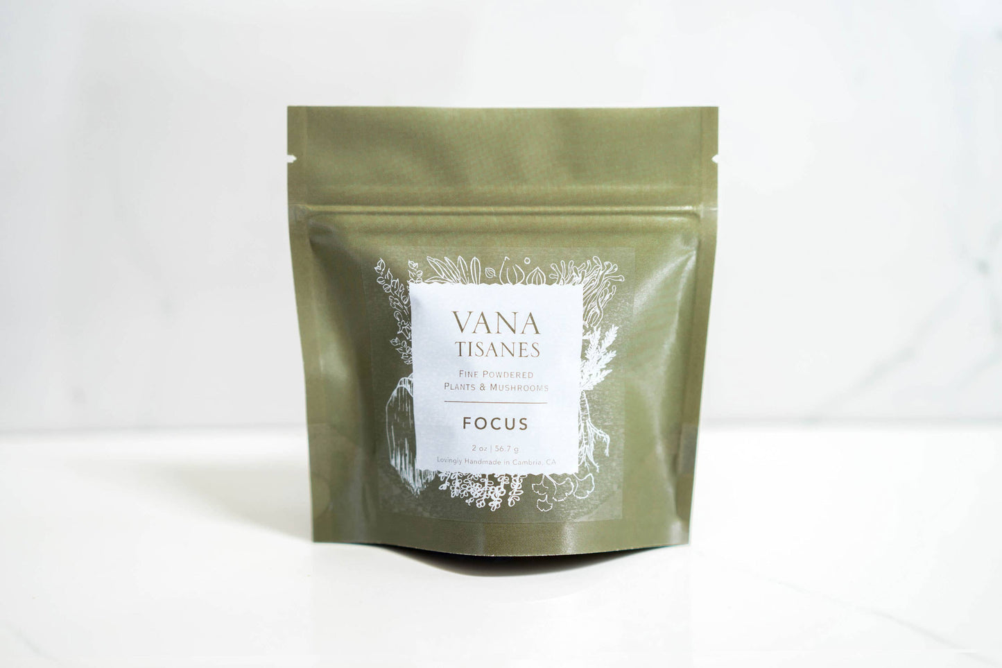 Plantae & Fungi - Focus Plant & Mushroom Powder for brain health