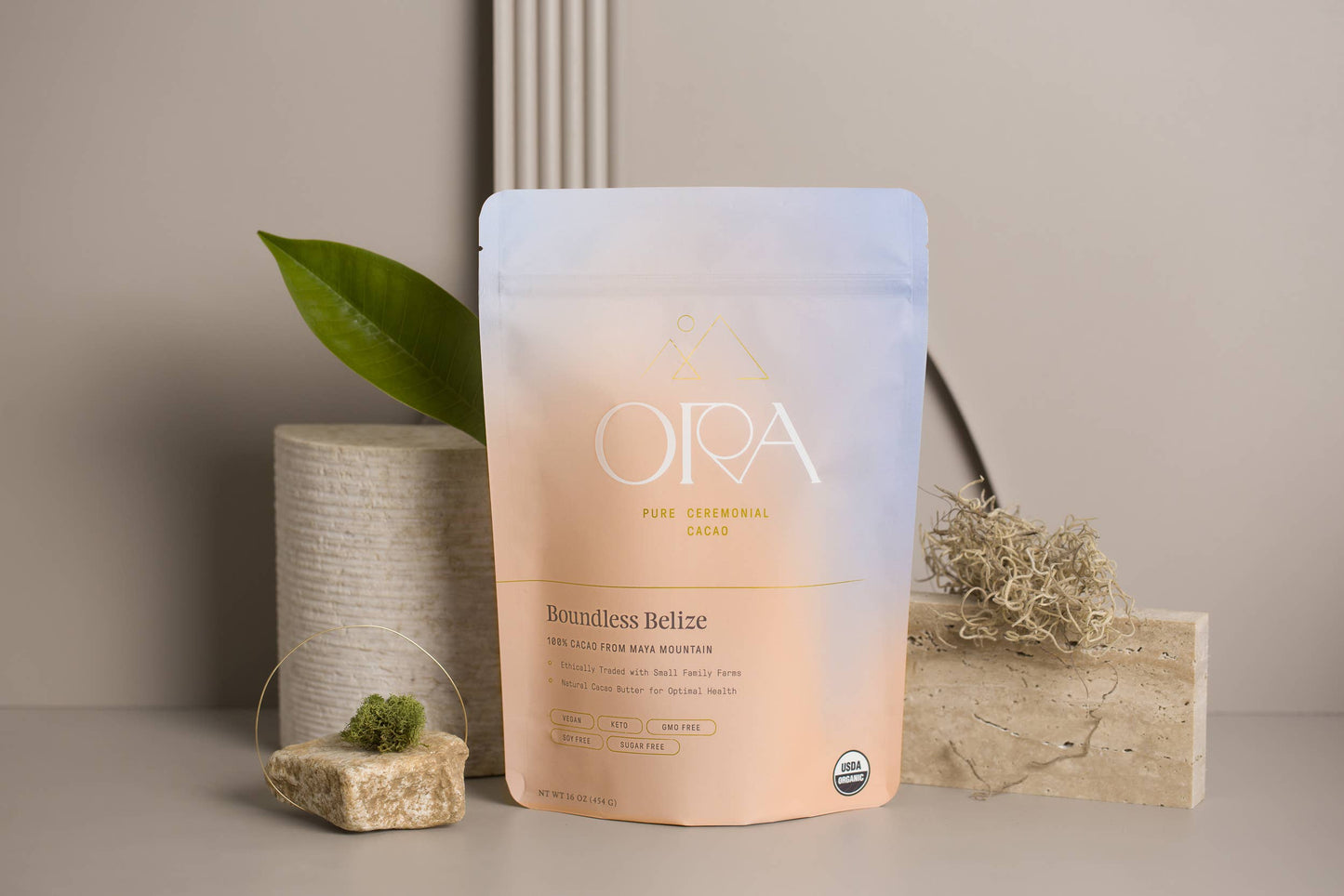 Ora Cacao - Boundless Belize 100% Cacao - Organic Ceremonial Chocolate