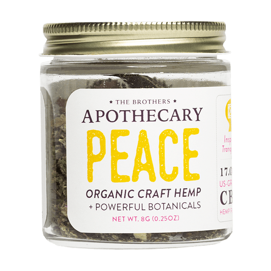 Brother's Apothecary Peace Hemp CBD Smoking Blend
