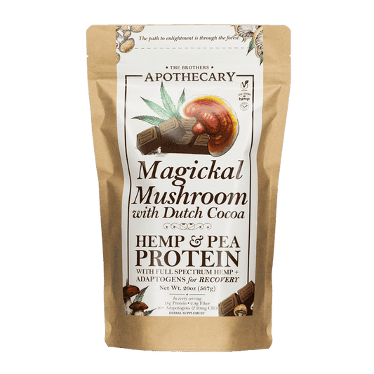 Brother's Apothecary Magickal Mushrooms CBD Protein Powder