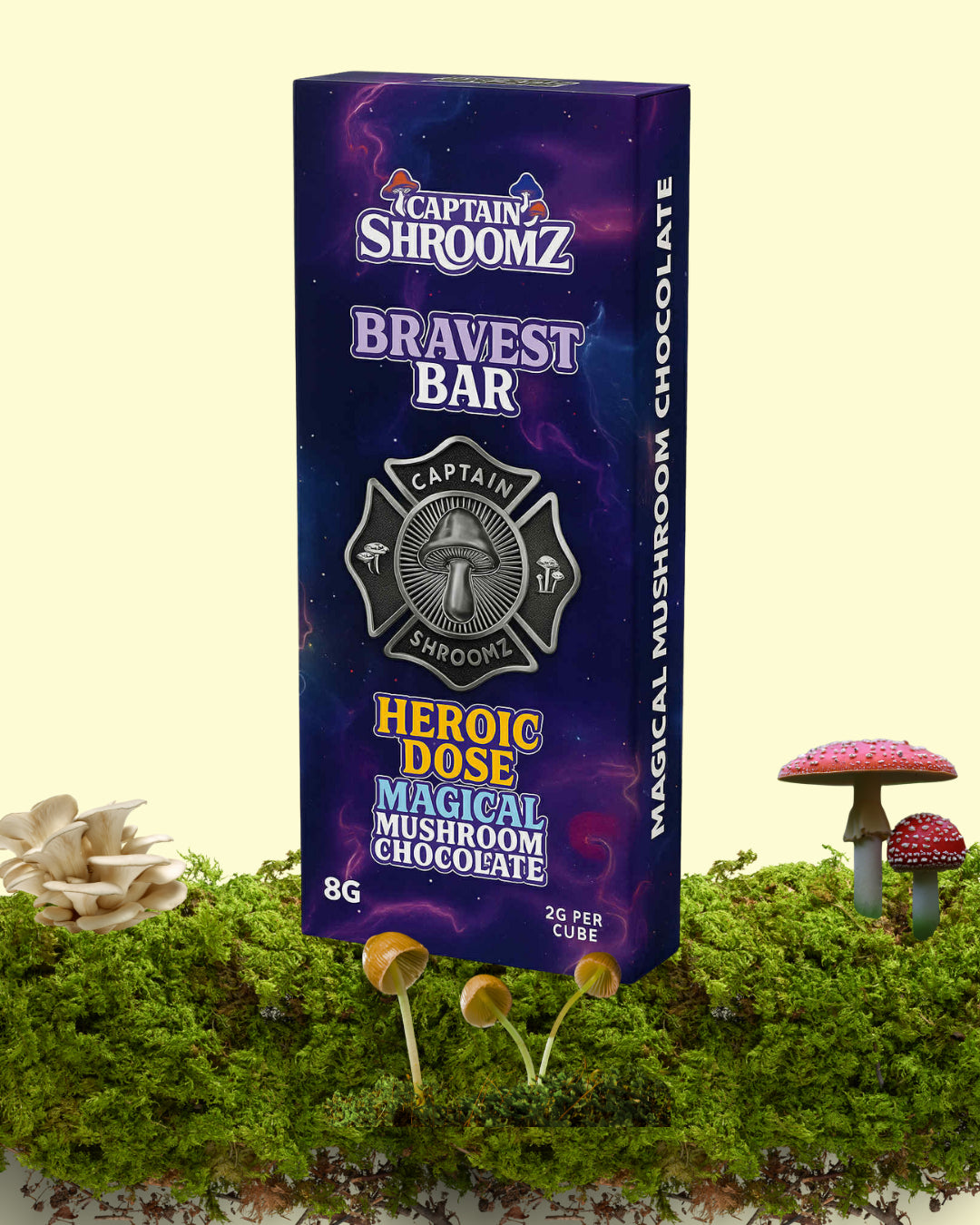 Captain Shroomz™ Bravest Bar Heroic Dose