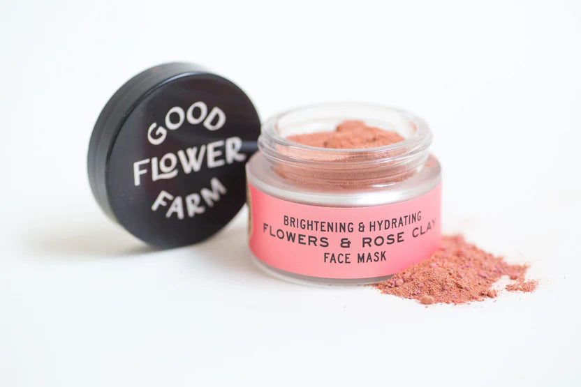 Good Flower Flowers & Rose Clay Face Mask