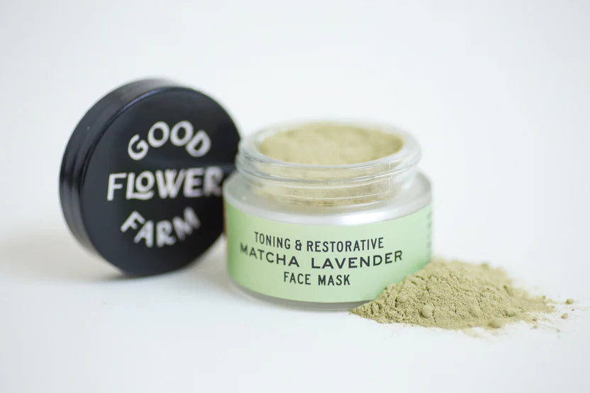 Good Flower Matcha Lavender Face Mask