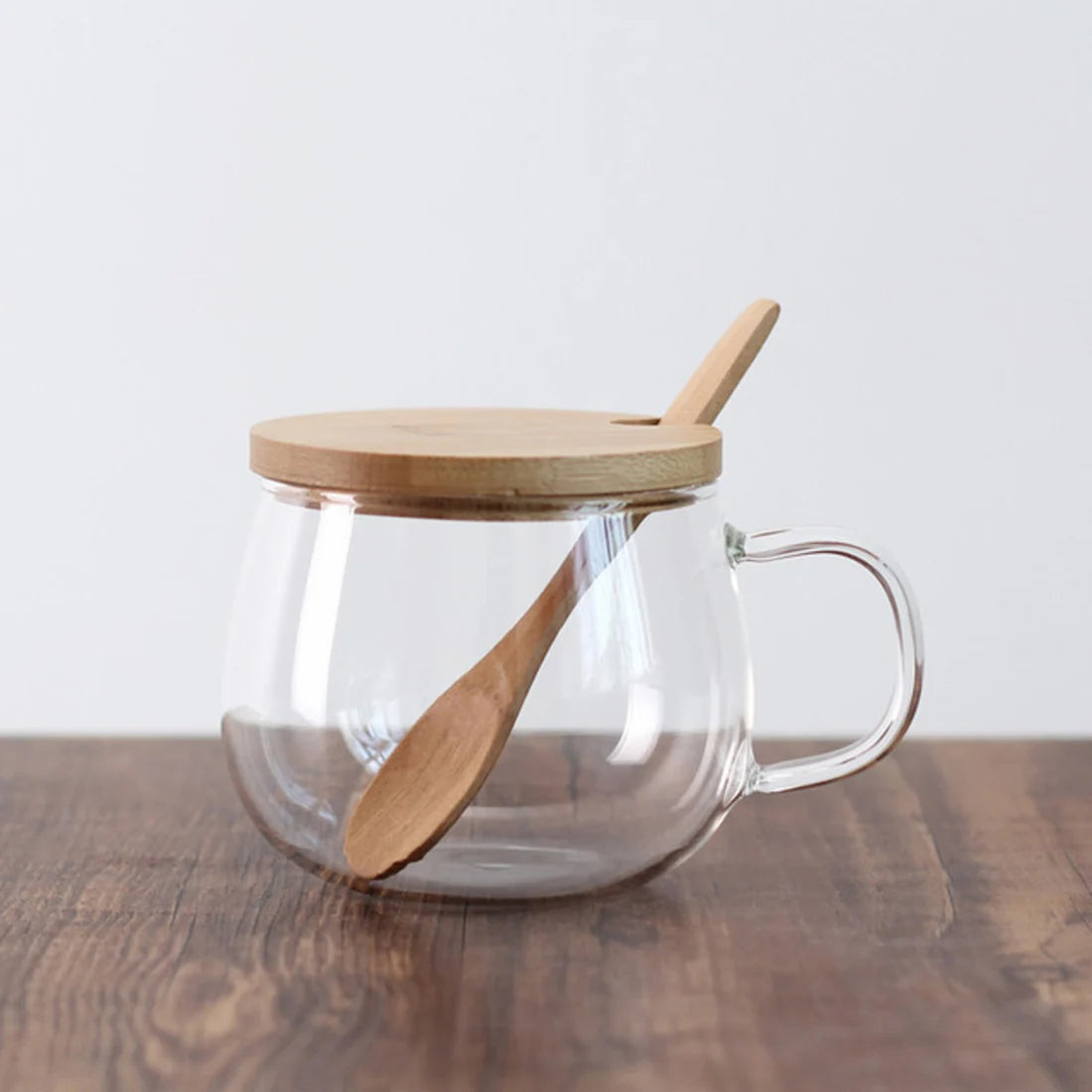 Grateful Tea Co. Glass Tea Cup