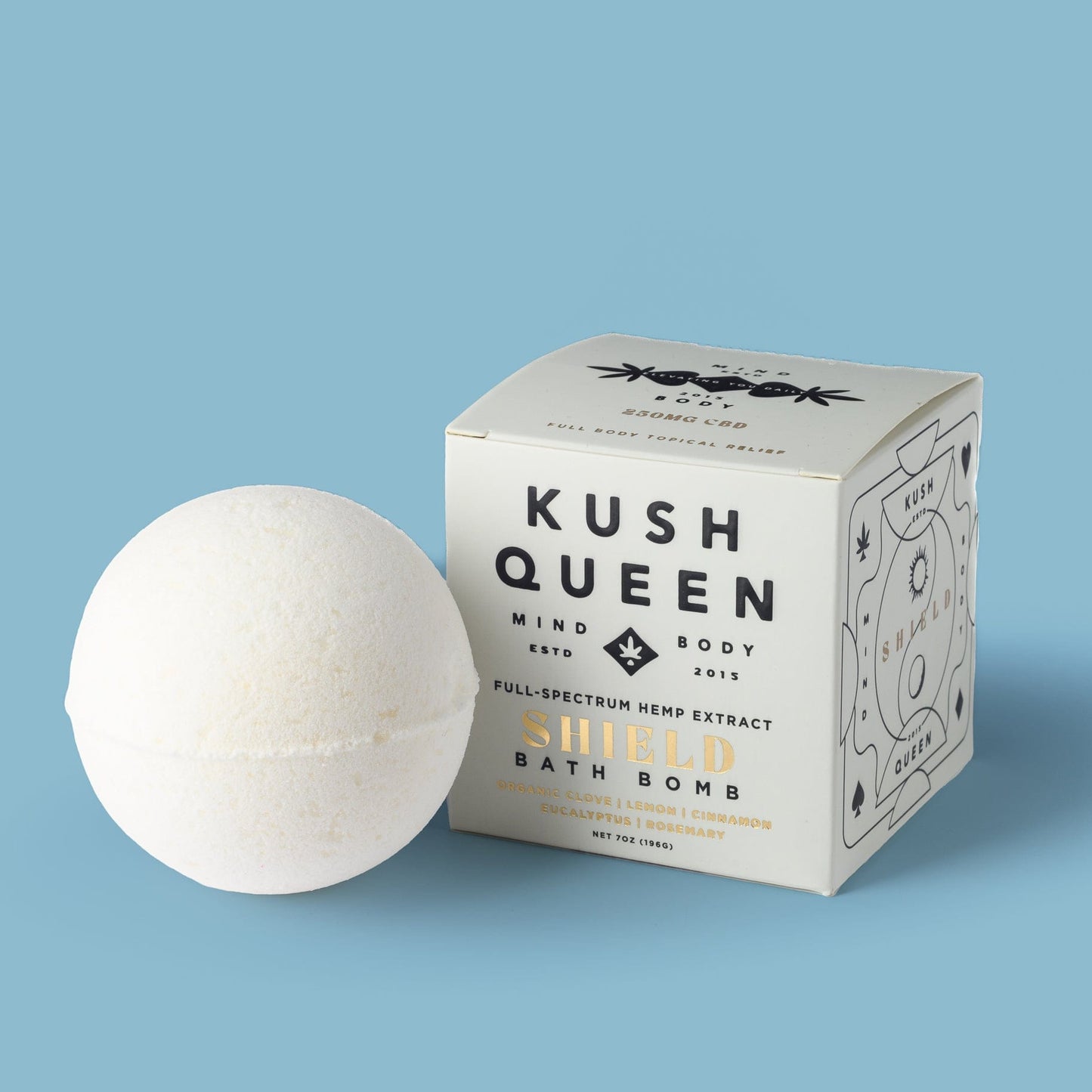 Kush Queen Shield CBD Bath Bomb